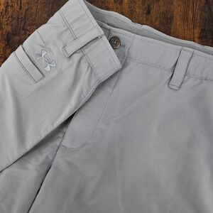 Under Armour Match Play Golf Shorts Mens‎ 40 Grey 10.5 Inseam Loose Performance